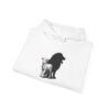 Courage & Strength Hoodie - Unisex Heavy Blend Sweatshirt, Inspirational Gift for Animal Lovers, Cozy Fashion, Mother's Day, Birthday Gift