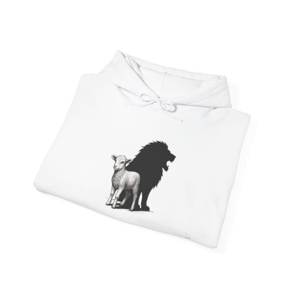 Courage & Strength Hoodie - Unisex Heavy Blend Sweatshirt, Inspirational Gift for Animal Lovers, Cozy Fashion, Mother's Day, Birthday Gift