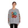 18027624284822404067_2048.jpeg Puzzle Peace Crewneck Sweatshirt - Cozy Unisex Fashion, LGBTQ+ Pride Gift, Friendship Sweatshirt, Casual Wear, Peaceful Vibes