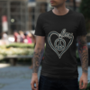 20251002191748-1f09fc47-bd94-6924-9b97-fef4a89807ec.png Love & Peace Unisex Softstyle T-Shirt, Vintage Vibe Tee, Casual Wear, Gift for Friends, Everyday Comfort, Boho T-Shirt