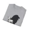 Lion and Lamb Unisex Softstyle T-Shirt, Inspirational Tee, Gift for Nature Lovers, Casual Wear, Eco-Friendly