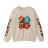 3129003111123270712_2048.jpeg Puzzle Peace Crewneck Sweatshirt - Cozy Unisex Fashion, LGBTQ+ Pride Gift, Friendship Sweatshirt, Casual Wear, Peaceful Vibes