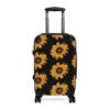 Sunflower Suitcase (Stylish black)