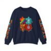 473151590417549074_2048.jpeg Puzzle Peace Crewneck Sweatshirt - Cozy Unisex Fashion, LGBTQ+ Pride Gift, Friendship Sweatshirt, Casual Wear, Peaceful Vibes