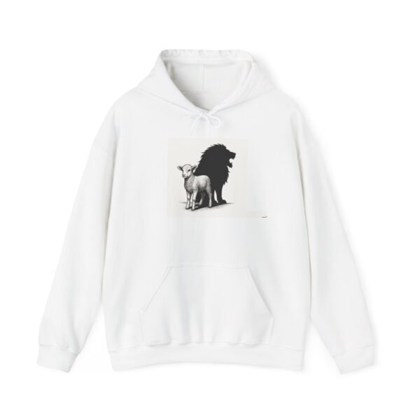 Courage & Strength Hoodie - Unisex Heavy Blend Sweatshirt, Inspirational Gift for Animal Lovers, Cozy Fashion, Mother's Day, Birthday Gift