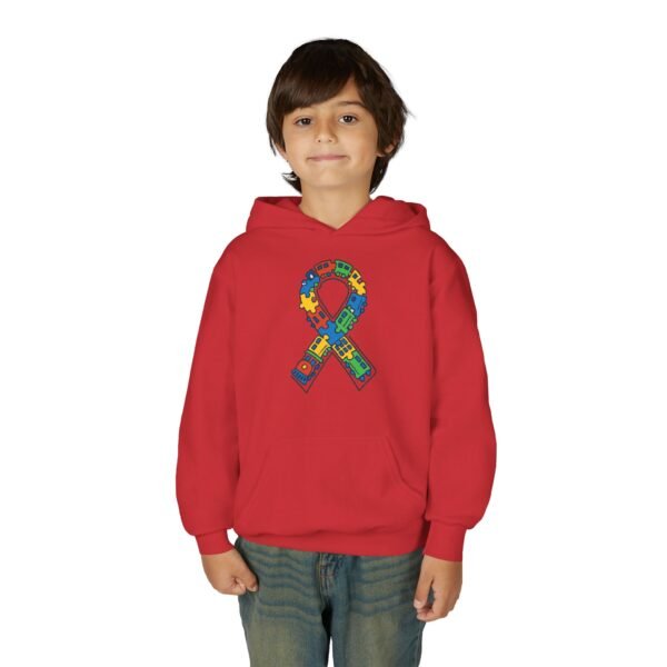 Autism Awareness Hoodie for Youth | Colorful Puzzle Ribbon Sweatshirt | Support & Celebrate Differences, Perfect Gift for Kids | [...]