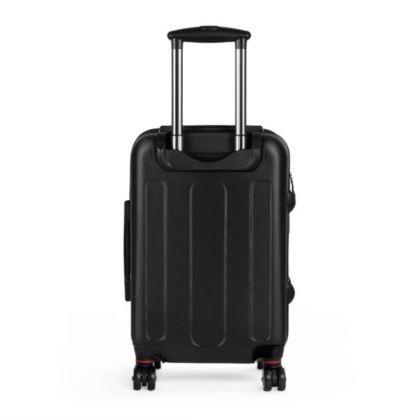Black Flower Suitcase