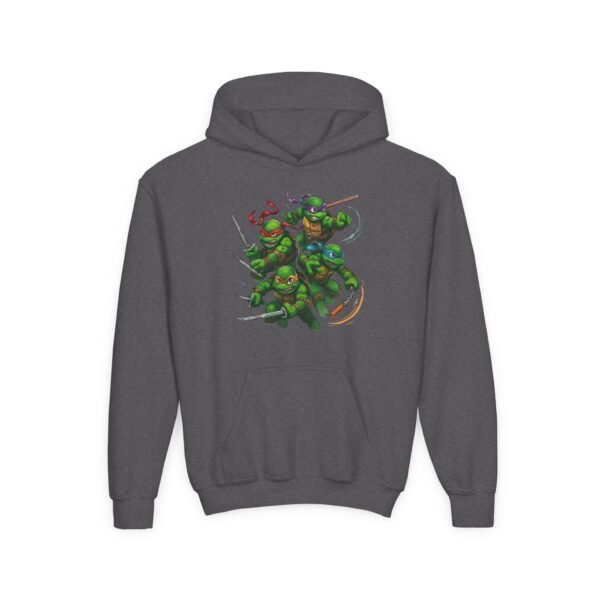 7603473343167392148_2048.jpeg Teen Ninja Turtles Hooded Sweatshirt, Cool Casual Wear, Gift for Kids, Cozy Winter Top, Perfect for Birthdays, Comic Fans