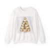Festive Cookie Tree Sweatshirt, Holiday Gift, Cozy Crewneck, Christmas Apparel, Seasonal Fashion, Unisex Sweatshirt