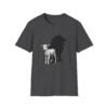 Lion and Lamb Unisex Softstyle T-Shirt, Inspirational Tee, Gift for Nature Lovers, Casual Wear, Eco-Friendly