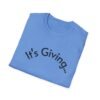 9040175923477326141_2048.jpeg Unisex Softstyle T-Shirt - It's Giving... | Casual Wear, Gift for Friends, Birthday Gift, Everyday Style, Trendy Fashion