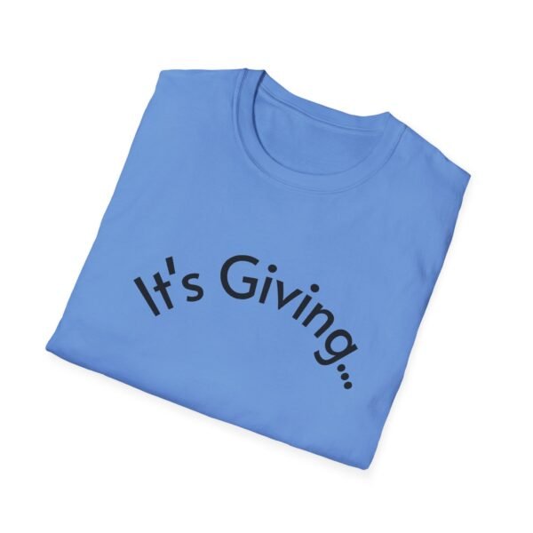 9040175923477326141_2048.jpeg Unisex Softstyle T-Shirt - It's Giving... | Casual Wear, Gift for Friends, Birthday Gift, Everyday Style, Trendy Fashion