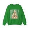 Festive Cookie Tree Sweatshirt, Holiday Gift, Cozy Crewneck, Christmas Apparel, Seasonal Fashion, Unisex Sweatshirt
